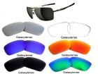 Galaxy Replacement Lenses For Oakley Plaintiff Squared 6 Color SPECIAL OFFER!